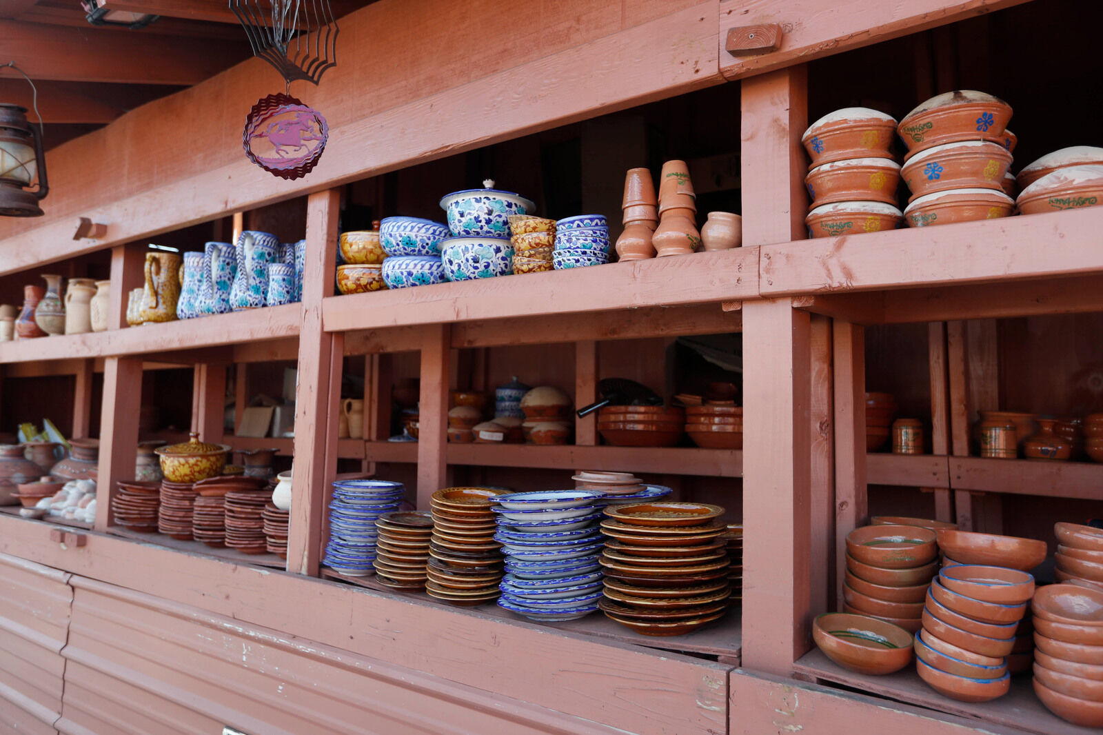 Clay handies for sale out back at Clay Handi